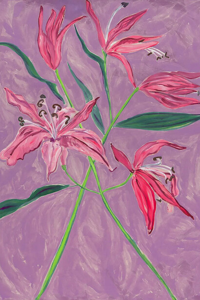Heidi Howard, Dying lillies (detail), 2025. Courtesy of David B. Smith Gallery