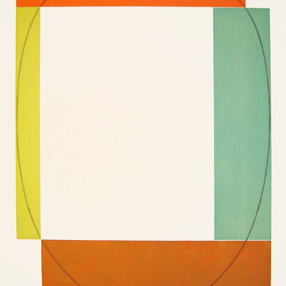 Josef Albers And Robert Mangold. Courtesy of Senior & Shopmaker Gallery