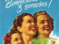 Capa do Almanaque Biotônico Fontoura. De grande valia, eles conseguiram criar e estimular as pessoas em seu cotidiano. Foi uma antena que proporcionou transformação para o dia a dia dos seres humanos. Funcionavam também como filosofia de vida, em um almanaque de 1943 sobre a saúde da mulher, confeccionado na gráfica Mauá do Rio de Janeiro, Brasil, na página 25 tem assim