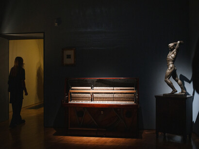 Urmas Lüüs, The life and death of Mr. N, exhibition view. Courtesy of the Art Museum of Estonia