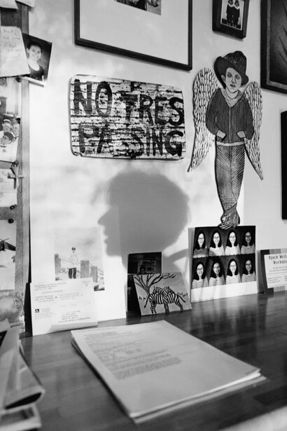 Lee Friedlander, Maria’s shadow, New City, NY, 2012. Courtesy of Fraenkel Gallery