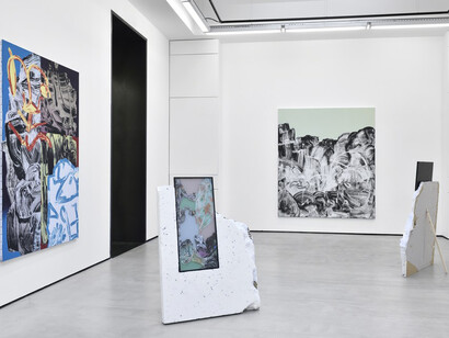 Rue de Paris. Courtesy of Galerie Christophe Gaillard