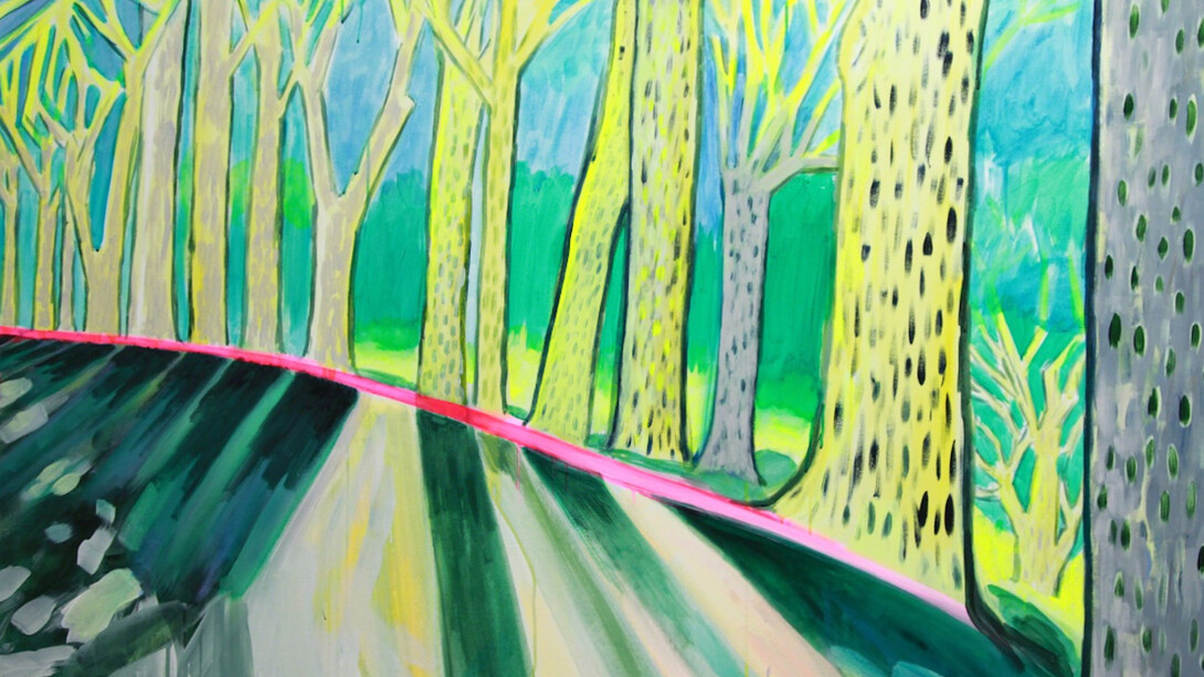 Erin Rachel Hudak, Winter Walk, 2016. Courtesy of Ochi Projects