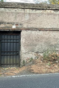 Current entrance today to the Vigna Randanini Catacombs, Rome, ph. Brenda Lee Bohen
