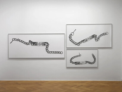 Marc Brandenburg, All hail the Berlinian, exhibition view. Courtesy of Thaddaeus Ropac Gallery