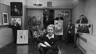 La galerista Edith Halpert, una de las más sobresalientes del siglo XX