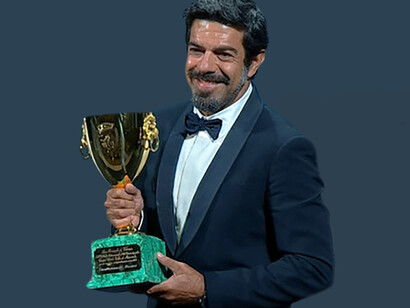 Pierfrancesco Favino e il Leone d'Oro