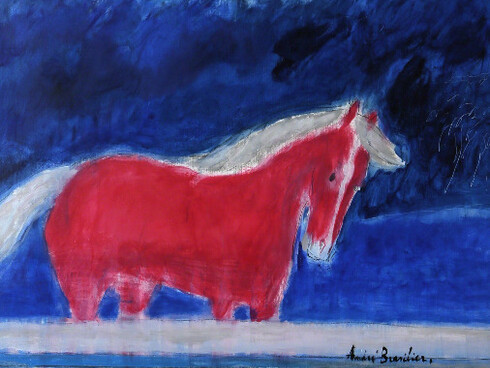 André Brasilier. Courtesy of Opera Gallery
