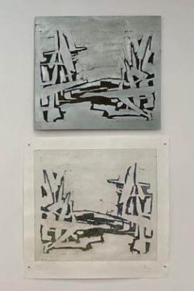 Nim. Teresa Castanheira, Matrizes, vista da exposição. Cortesia da Galeria Diferença