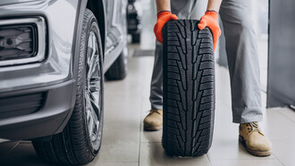 Smart sensors embedded in modern tyres track air pressure, temperature, and tread depth in real time, helping drivers avoid dangerous failures before they happen