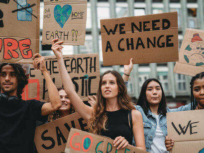 Demonstrators are taking to the streets, calling for urgent measures to combat global warming and address the escalating climate crisis