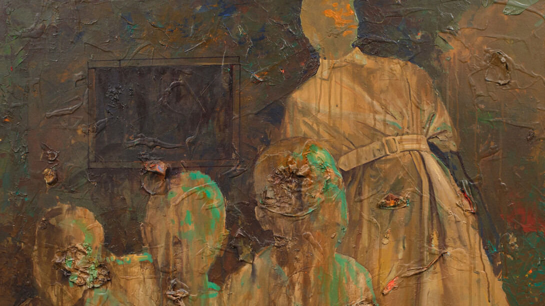 Chinemerem 'Eme' Omeh, Invincible casualties (detail), 2025. Courtesy of ACA Galleries