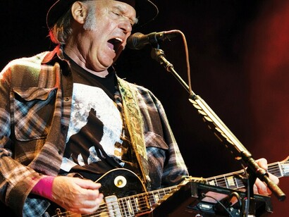 Neil Young in concerto