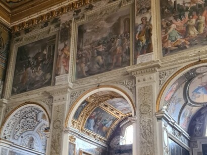 Roma, Basilica dei Santi Cosma e Damiano, L’interno della Basilica, particolare delle Cappelle