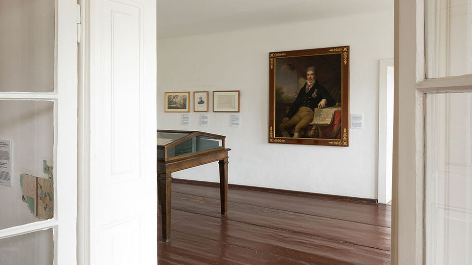 Beethoven Pasqualatihaus, ausstellungsansicht. Mit freundlicher genehmigung des Musa Museums