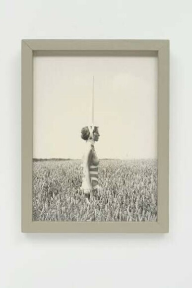 Rebecca Horn’s Einhorn (Unicorn, 1970): a pioneering body-extension performance in which a woman, wearing a tall unicorn horn constructed of wood, metal, and fabric, traverses fields and woods in a trance-like walk, blending myth, corporeality, and identity in an evocative exploration of purity and human vulnerability.