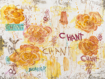 Joan Snyder/ Six Chants and One Altar. Courtesy of Anders Wahlstedt Fine Art