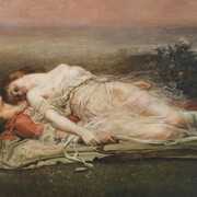 Rogelio de Egusquiza, Tristan and Isolde (Death), 1910. Courtesy of the Museo de Bellas Artes de Bilbao