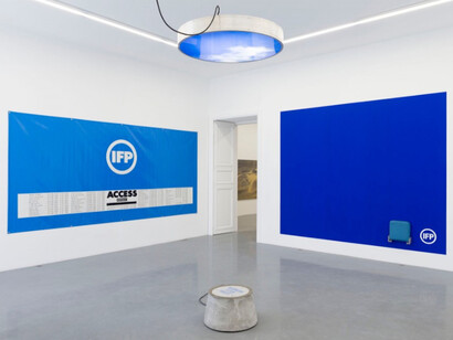 Information Fiction Publicité, Exhibition view. Courtesy of galerie Perrotin
