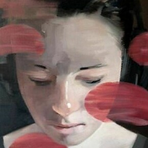 Richard Butler, Whenisaidiloveyouilied, 2012 Oil on canvas 20 x 24 inches