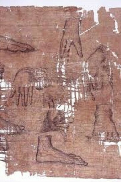 Il Papiro di Artemidoro, dettaglio