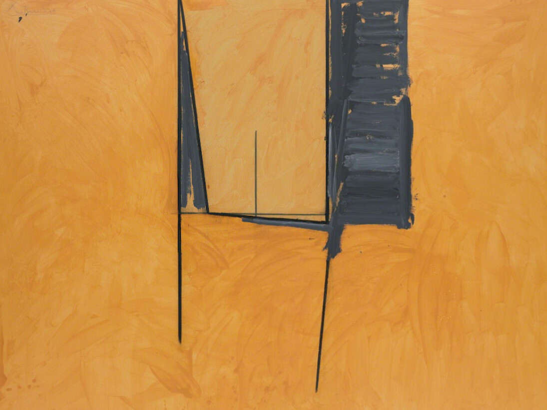 Robert Motherwell, The Mexican Window, 1974. Courtesy of Bernard Jacobson Gallery