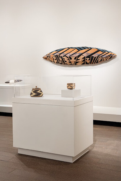 Arts of indigenous America, exhibition view. Courtesy of De Young Museum