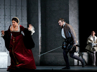 A scene from Anna Bolena by Donizetti