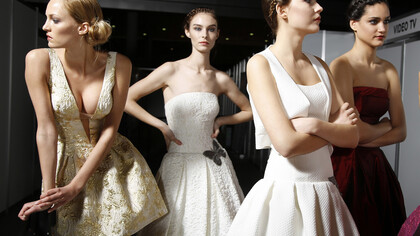Propuestas de Jordi Dalmau para todo tipo de novias en la Barcelona Bridal Week