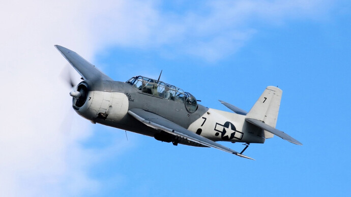 Grumman TBF/TBM* Avenger. Courtesy of Pearl Harbor Aviation Museum
