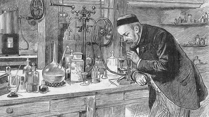 Pasteur réussit à cultiver le microbe du choléra des poules