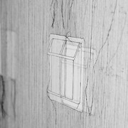 Tal Amitai - Lavi, Light Construction, drawing detail, Chelouche Gallery, Tel-Aviv, 2014. Photography Youval Hai