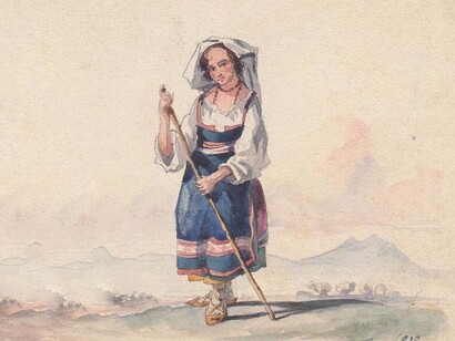 Arthur John Strutt, un inglese diciannovenne, nella primavera del 1838, intraprende un viaggio a piedi verso il Sud Italia