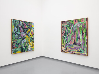 Alejandra Venegas, Albor Tzompol, vista de exhibición. Cortesía de Proyectos Monclova