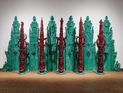 Elmar Trenkwalder, ausstellungsansicht. Mit freundlicher genehmigung der OÖ Landes-Kultur GmbH