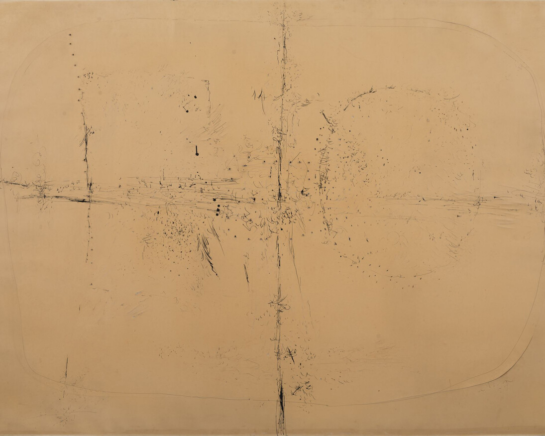 Lucio Fontana, Concetto spaziale / concepto espacial, 1958