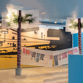 Johan Samboni, Hechizo, vista de exhibición. Cortesía de Galería La Cometa 