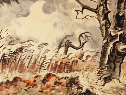 Charles E. Burchfield. Reproduced with permission from the Charles E. Burchfield Foundation and the Burchfield Penney Art Center