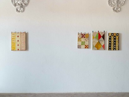 Mirco Marchelli, Piano del colore, exhibition view. Courtesy of Alzueta Gallery