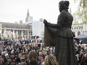 Millicent Fawcett Statue Unveiling, 24 April 2018. Courtesy_ Greater London Authority. Photo by Caroline Teo