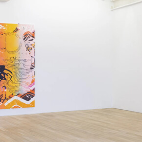 Christine Streuli, Upscape, exhibition view. Courtesy of Galerie Peter Kilchmann