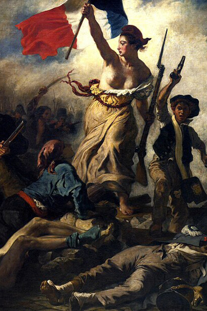 Eugène Delacroix, La liberté guidant le peuple