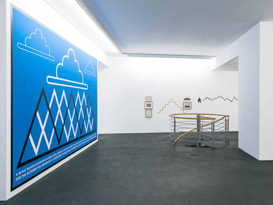 Hamish Fulton, Exhibition view. Courtesy of Häusler Contemporary