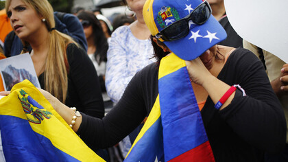 La desesperación del pueblo venezolano