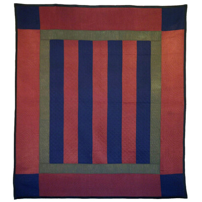 Amish Quilts from 1870 to 1930. Courtesy of Galerie Klüser