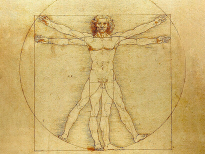 Leonardo da Vinci, El hombre de Vitruvio (c. 1492)