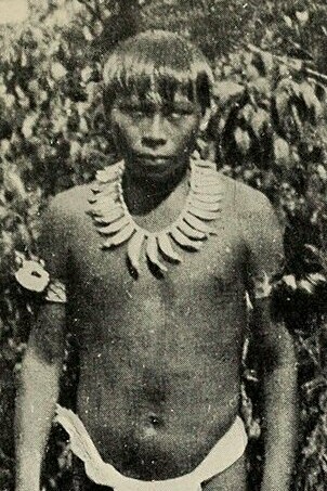 Fotografía extraída de "El Putumayo, el paraíso del diablo", Walter Ernest Hardenburg, 1913