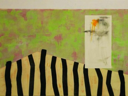 Cara Nahaul, Margins of Error, oil on canvas, 2013