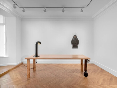 Enrico David, The soul drains the hand, exhibition view. Courtesy of White Cube