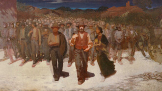 Pellizza da Volpedo. Fiumana